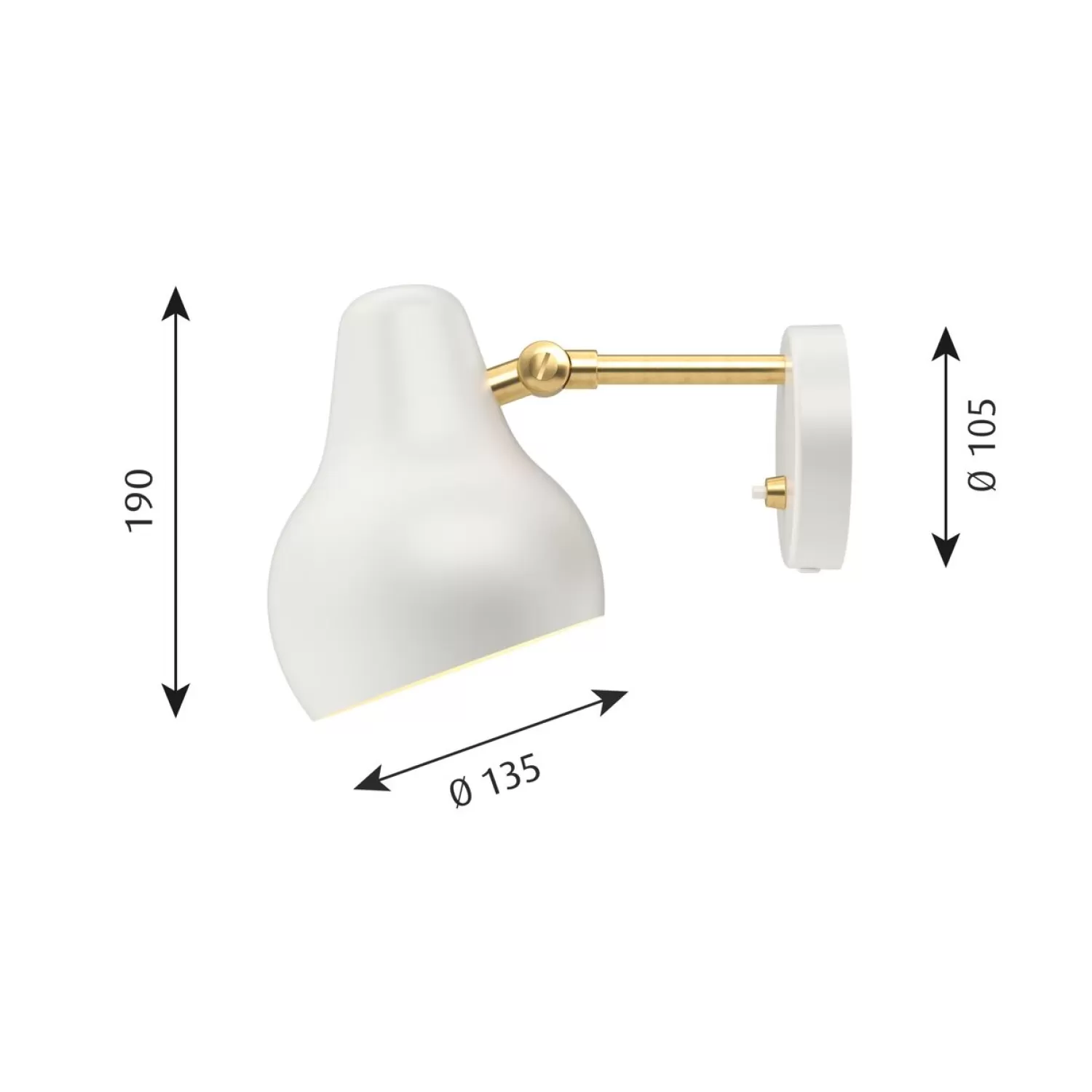 Louis Poulsen Wall Lights<Vl38 Wall Lamp