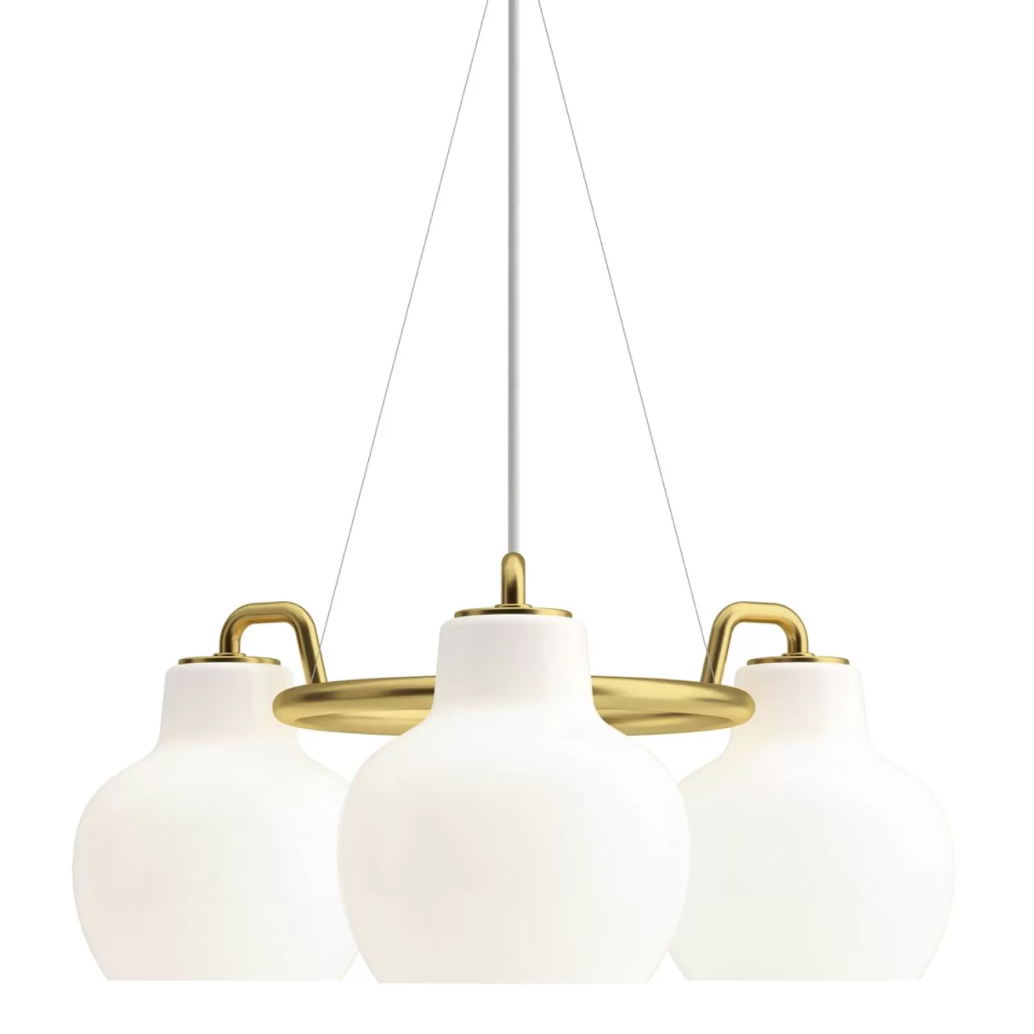 Louis Poulsen Pendant Lamps<Vl Ring Crown 3 Chandelier, Brass