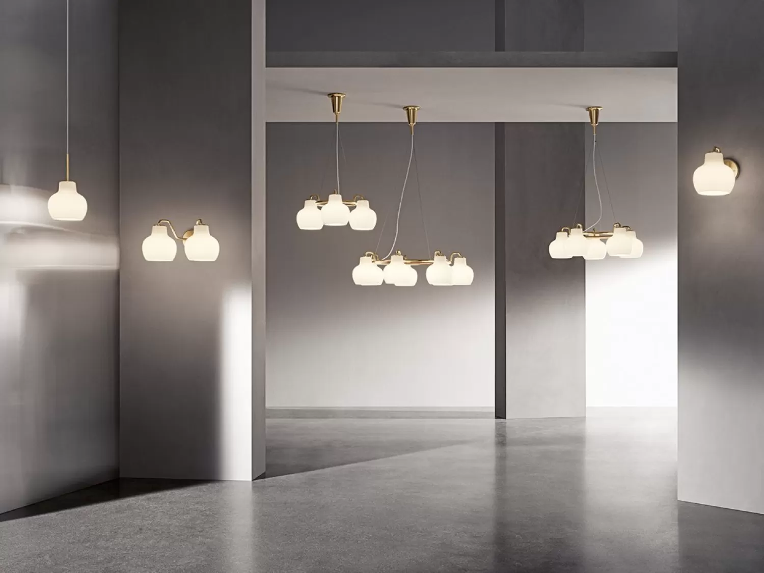 Louis Poulsen Pendant Lamps<Vl Ring Crown 3 Chandelier, Brass