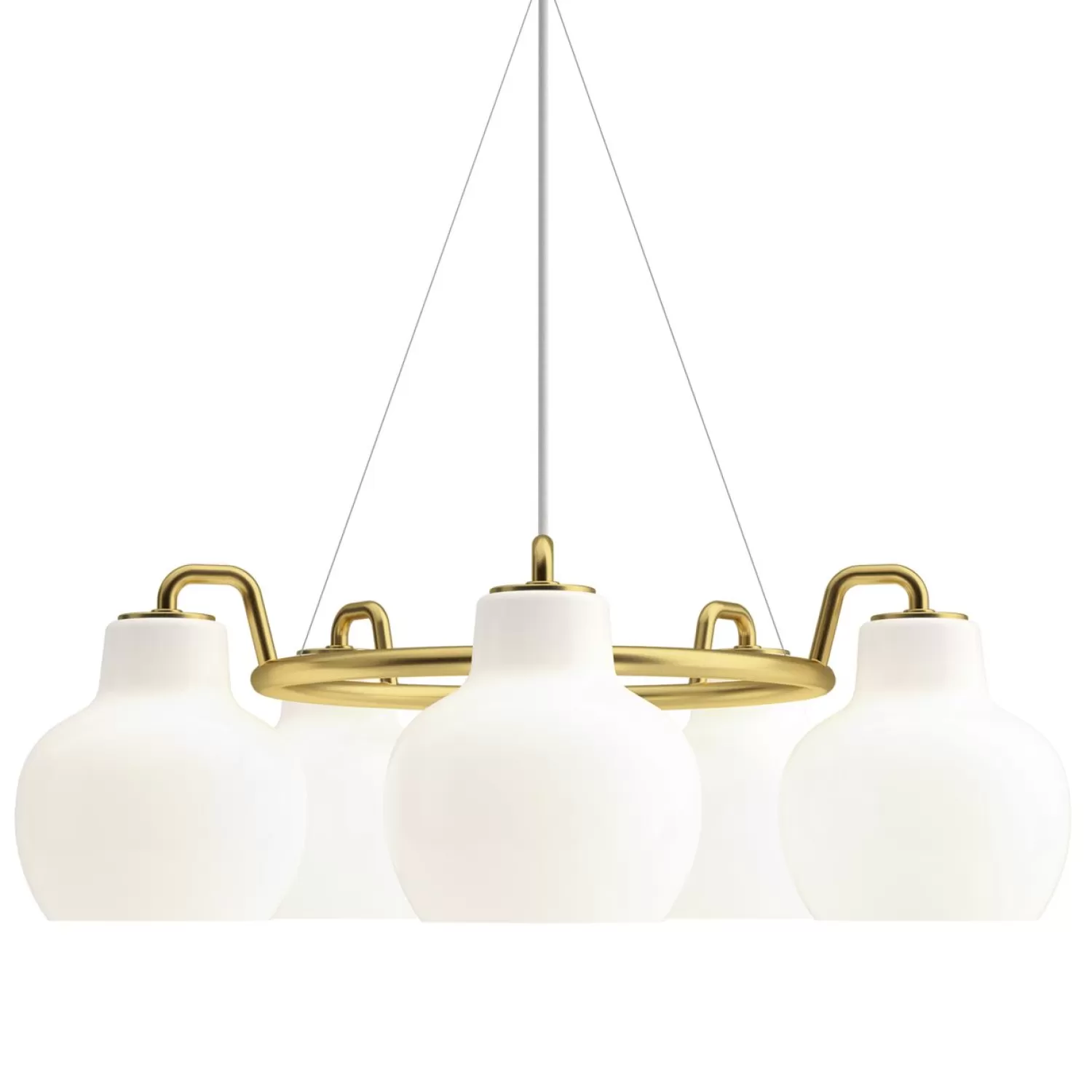 Louis Poulsen Pendant Lamps<Vl Ring Crown 5 Pendant, Brass