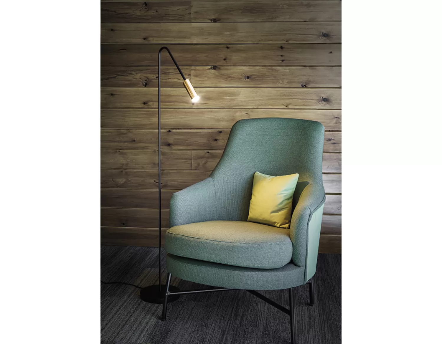 Estiluz Floor Lamps<Volta P-3538-W Floor Lamp