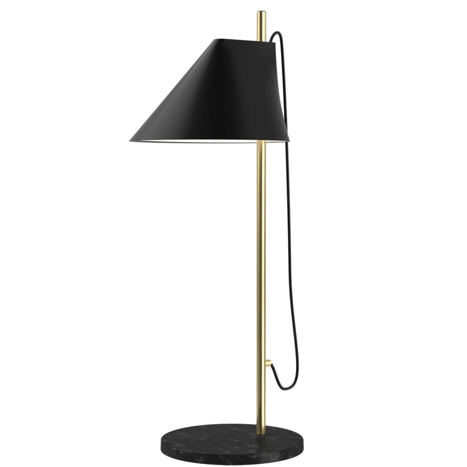 Louis Poulsen Bedside Lamps<Yuh Table Lamp, Brass/Black