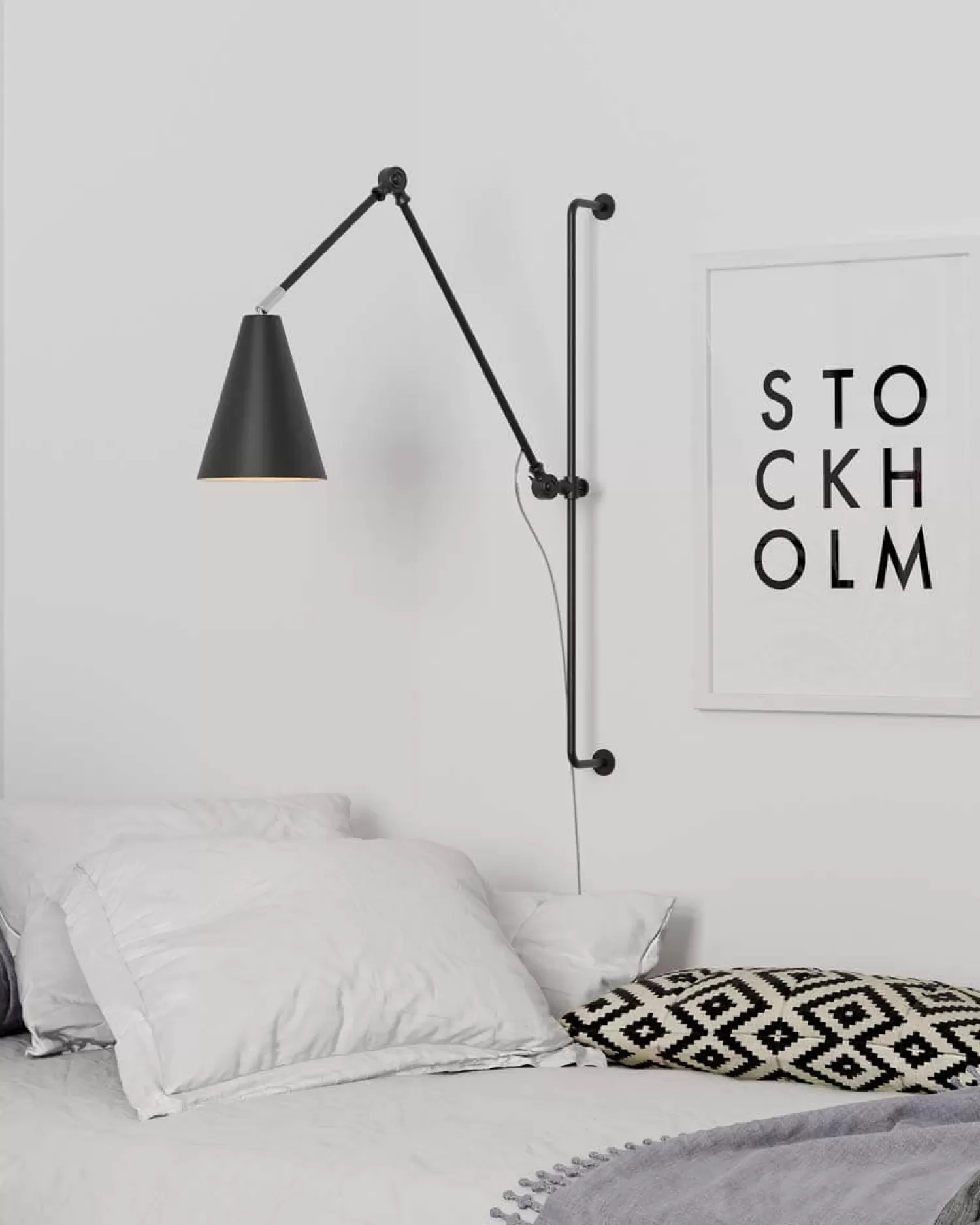 By Rydéns Wall Lights<Yukon Wall Lamp Matt Black